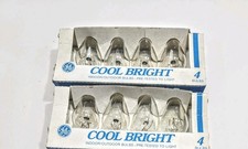 GE Cool Bright C7 Clear Transparent Replacement Indoor/Outdoor Christmas Bulbs