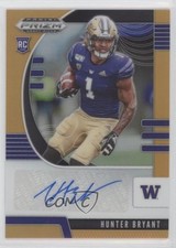 2020 Panini Prizm Draft Picks Rookies Neon Orange 137/149 Hunter Bryant Auto 0c2