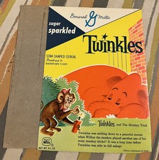 Cereal Box 1960 General Mills Twinkles