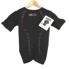 Ec3d Womens Posture Compression Short Sleeve Shirt size 1 (S) Black NWT Sports