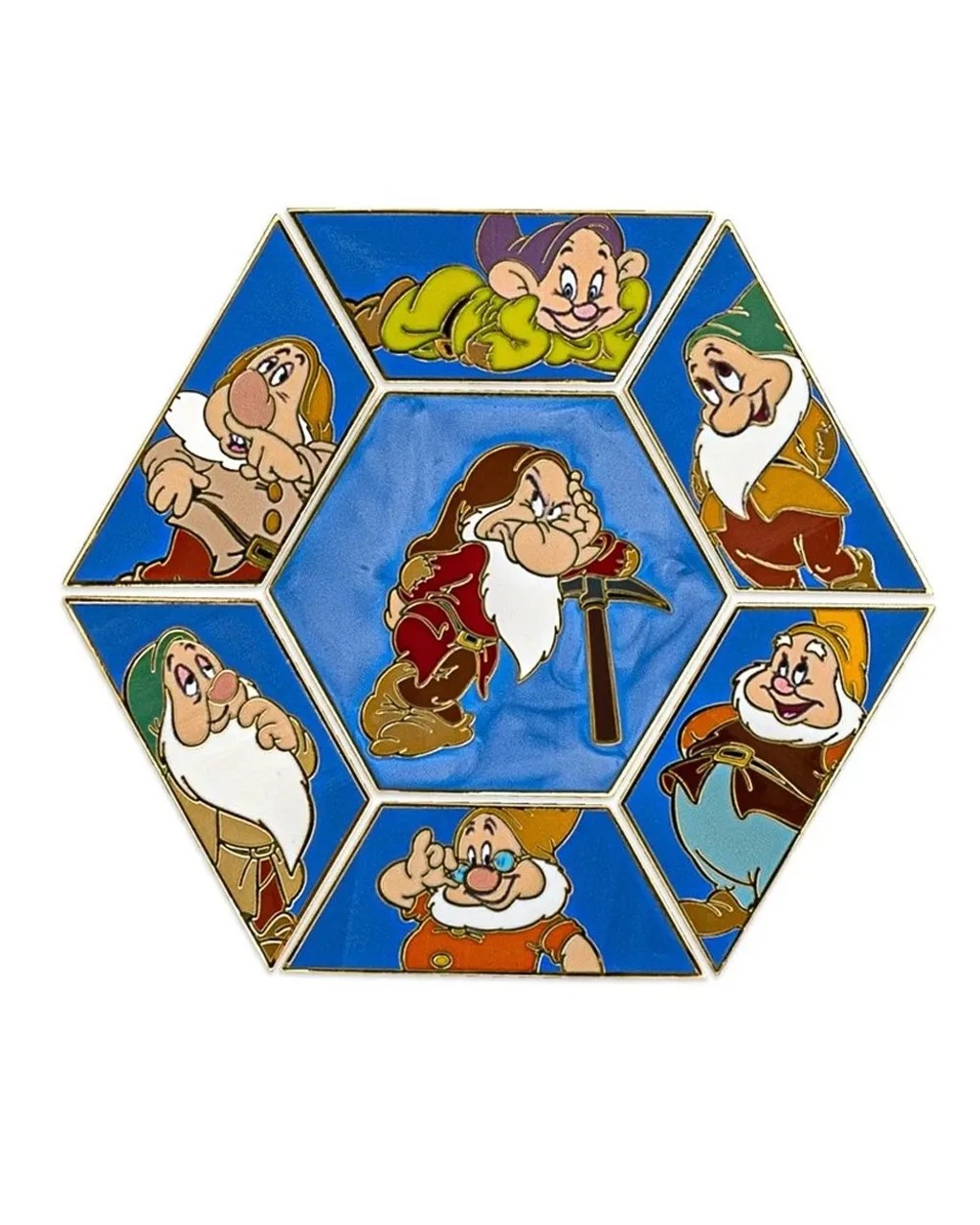 Loungefly Disney Snow White & The Seven Dwarfs Gem Blind Box Enamel Pin