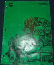 CUMMINS KT-2300 KTA-2300 KTA-3067-C ENGINE PARTS MANUAL BOOK CATALOG