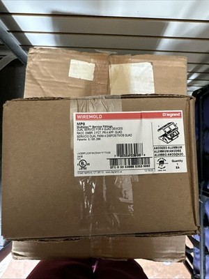 LEGRAND WIREMOLD MP8 Multi Plex Dual Service For 4 Quad Devices (NEW IIN BOX)