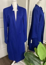 JOHN MEYER COLLECTION ELEGANT BLUE LONG SIZE 16