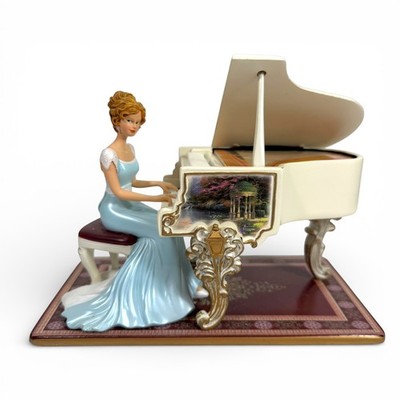 Thomas Kinkade A Musical Interlude ''Fur Elise'' by Beethoven Piano Music Box READ