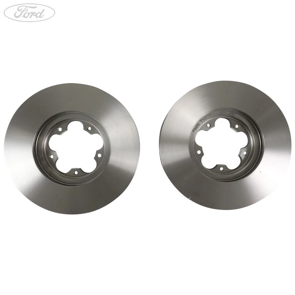 Genuine Ford Transit & Custom Front Vented Brake Discs x2 288mm 2012-2019 - Image 3 of 4