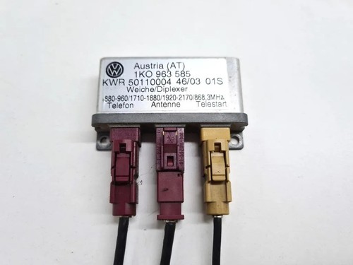VW TOURAN 1T1, 1T2 Antennenverstärker  1K0963585 2.00 Diesel 100kw 31971862