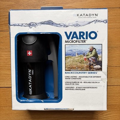 Katadyn Vario Microfilter Water Filter perfect for Hiking/Camping -Free Shipping
