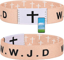 Daily Bible Verse WWJD Bracelet Christian What Would Jesus Do Bracelet