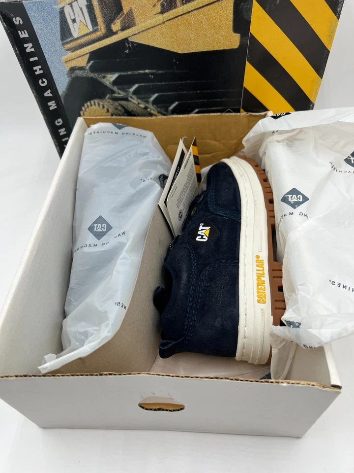 Caterpillar CAT Boulder Lo Women’s Oxford Shoes New Navy Size 9.5 M 77046 New - Image 3 of 4