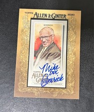 2020 Topps Allen Ginter - Mini Framed Autographs Mike 