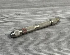 Vintage Starrett No. 165 Double End Pin Vise USA Machinist Watchmaker Tool