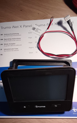 Truma iNet X Panel, neu,mit designer 3D Abdeckrahmen, kostenloser DHL Versand