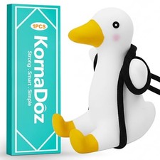 1-Pack Cute Swinging Duck Car Hanging Ornament   Adorable Rear View Mirror