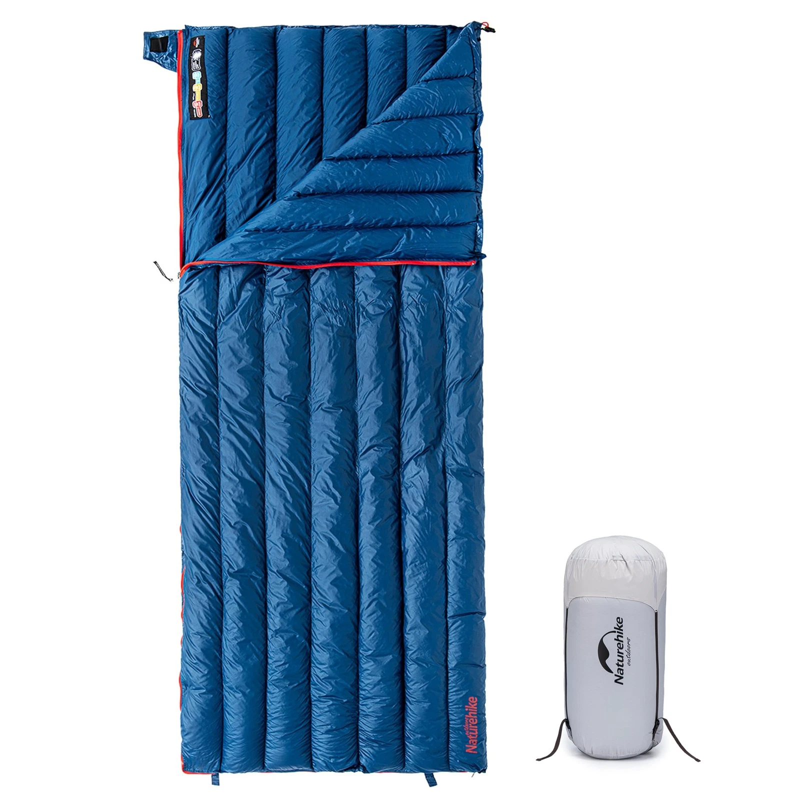Ultralight Backpacking RDS Down Sleeping Bag for Adults, 650 Fill Power Sleep...