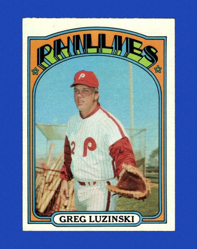 1972 Topps Set-Break #112 Greg Luzinski NR-MINT *GMCARDS*