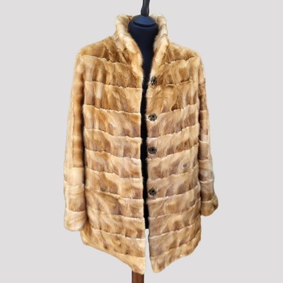 Light Honey Mink Jacket - Saga Furs - High Quality Fur