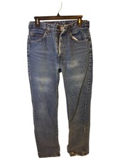 Vintage 1980s Levis 509 Jeans Mens 33 X 36 USA Orange Tab Workwear
