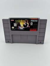 Syndicate Super Nintendo Snes Authentic Tested Game Cart Cartridge Rare “CLEAN”