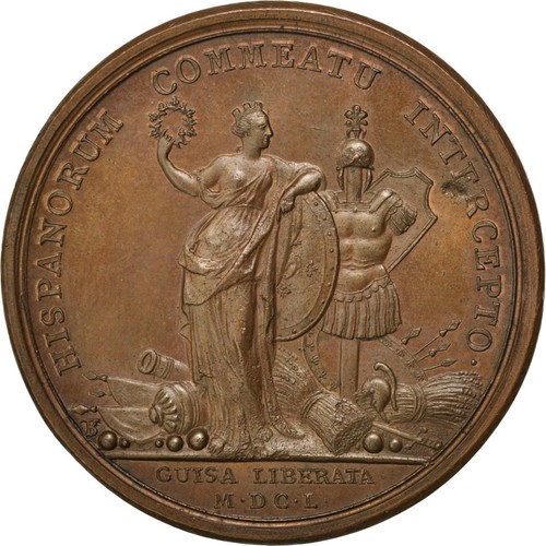 [#64693] Frankrijk, Medaille, Louis XIV, Koper, Mauger, ZF+, Divo:30 - Afbeelding 2 van 2