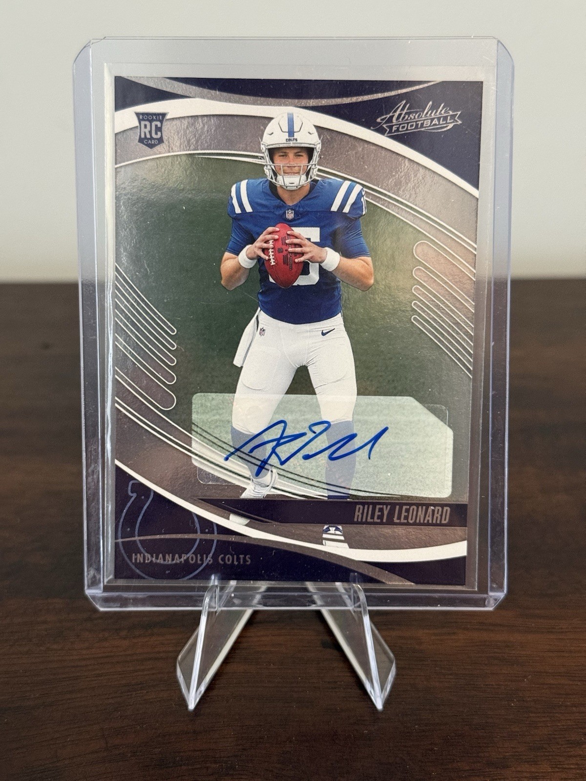 Panini 2025 Absolute Rookie Autograph Riley Leonard #172 Indianapolis Colts