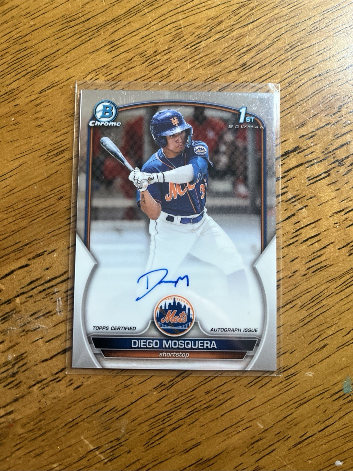 2023 Bowman Chrome - Prospect Autographs #CPA-DM Diego Mosquera (AU, RC)