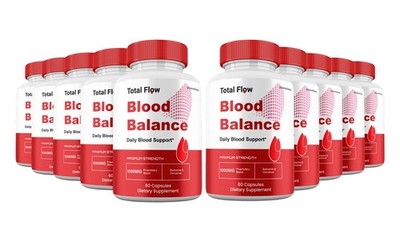 Total Flow Capsules, Max Strength Natural Glycogen, TotalFlow Pills (10 pack)