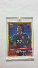 Marketplace image: 2023 Topps Chrome MLS Kristian Fletcher #120 SuperFractor /1 (RC)