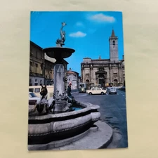 ASCOLI PICENO - THE CATHEDRAL - OLD COLOR POSTCARD - USED - COLLECTION