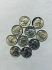 1964-D  Uncirculated Washington Quarters Lot of 10 Coins
