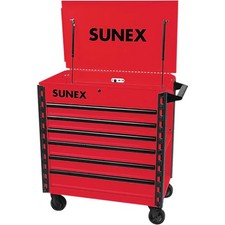Premium Full Drawer Service Cart - RED SUU-8057XTR