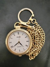 SEIKO ALBA pocket watch Y481-0940 Pocket Watch Quartz WORK from Japan