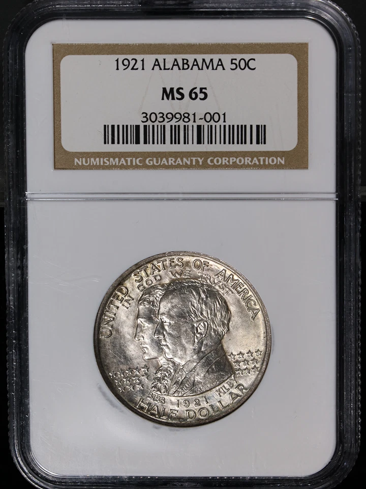 1921 Alabama Commem Half Dollar NGC MS65 Nice Eye Appeal Nice Strike - Image 3 of 4