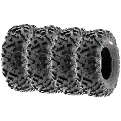 (4) SunF Power.II 25x8-12 ATV UTV Off-Road Tires All-Terrain 6 PR Tubeless A051