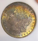 1879 O Morgan Silver Dollar UNC, Tough date, Fully toned both sides, 5229