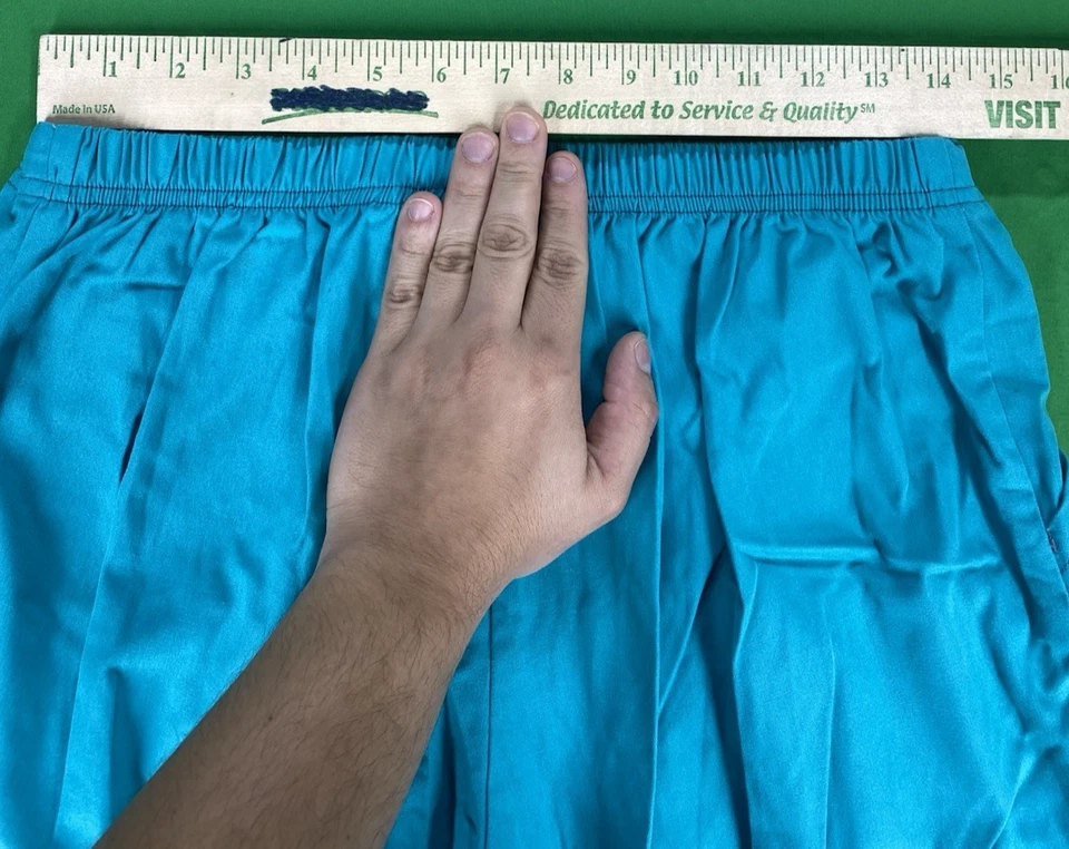 Pantalones Médicos Medianos Azul Claro Simply Basic Foto 4 de 4