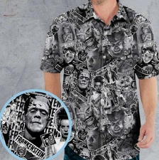 The Monsters Universal Classic Monsters Hawaiian Shirt