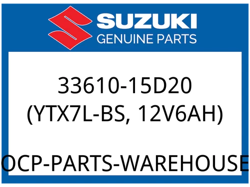 BATTERY ASSY (12V,6AH) (YTX7L-BS,12V,6AH)          (YTX7L-BS,12V,6AH) | MODEL T/V