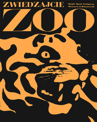 Zwiedzajcie Zoo Warsaw Poland Tiger Poster Wall Art - 12X16/16X20/18X24/24X36
