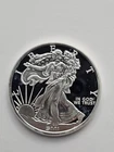 1 Oz Beautiful Silver Round SMI Walking Liberty Eagle Back .999 Fine Silver