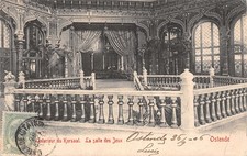 BELGIUM OSTENDE INTERIOR DU KURSAAL LA SALLE DES JEUX