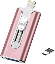 512G Flash Drive for iPhone, 4-In-1Phone Photo Stick, USB Flash Drives