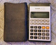 CASIO SCIENTIFIC CALCULATOR FX-20 & CASE Accu...