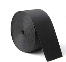 10 Yards 2 Inch Wide Black Nylon Heavy Duty Webbing Strap 2 Inch, 