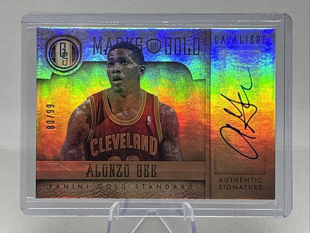 2012-13 Gold Standard Marks of Gold Alonzo Gee #47 /99 Autograph Cavaliers NM+