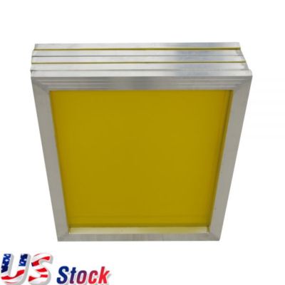 US 6 PACK Aluminum  Frame Silk Screen Printing Screens 23'' x 31'' 230 Yellow Mesh