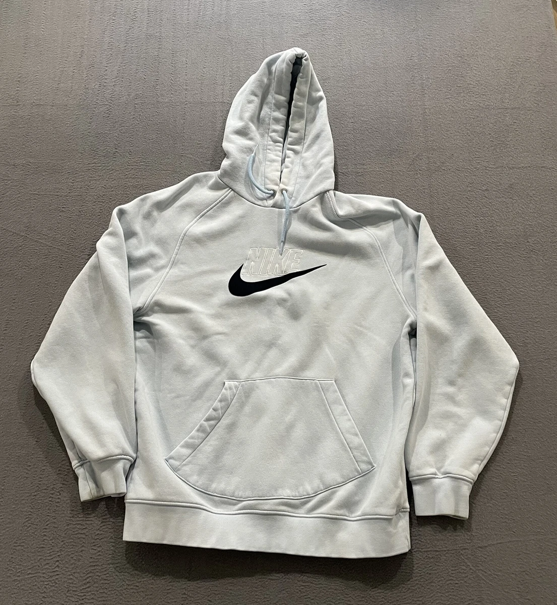 Light blue hotsell nike hoodie mens