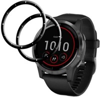 2X 3D Schutzglas FüR Garmin Vivoactive 4 Hartglas Display Full Screen Curved