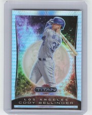 2020 Panini Chronicles Cody Bellinger #10 Titan Hyper Prizm /299 Dodgers