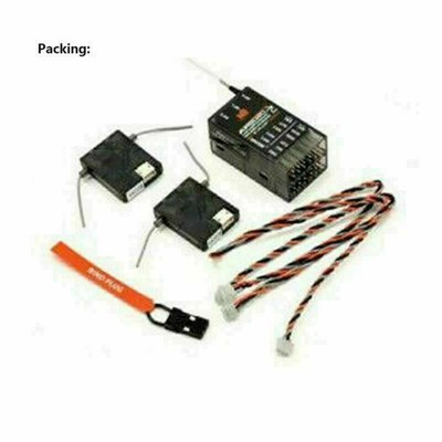 2.4GHz AR9020 9CH Receiver Digital Spread Modulation 2 X XPLUS + 2 Satellites IS